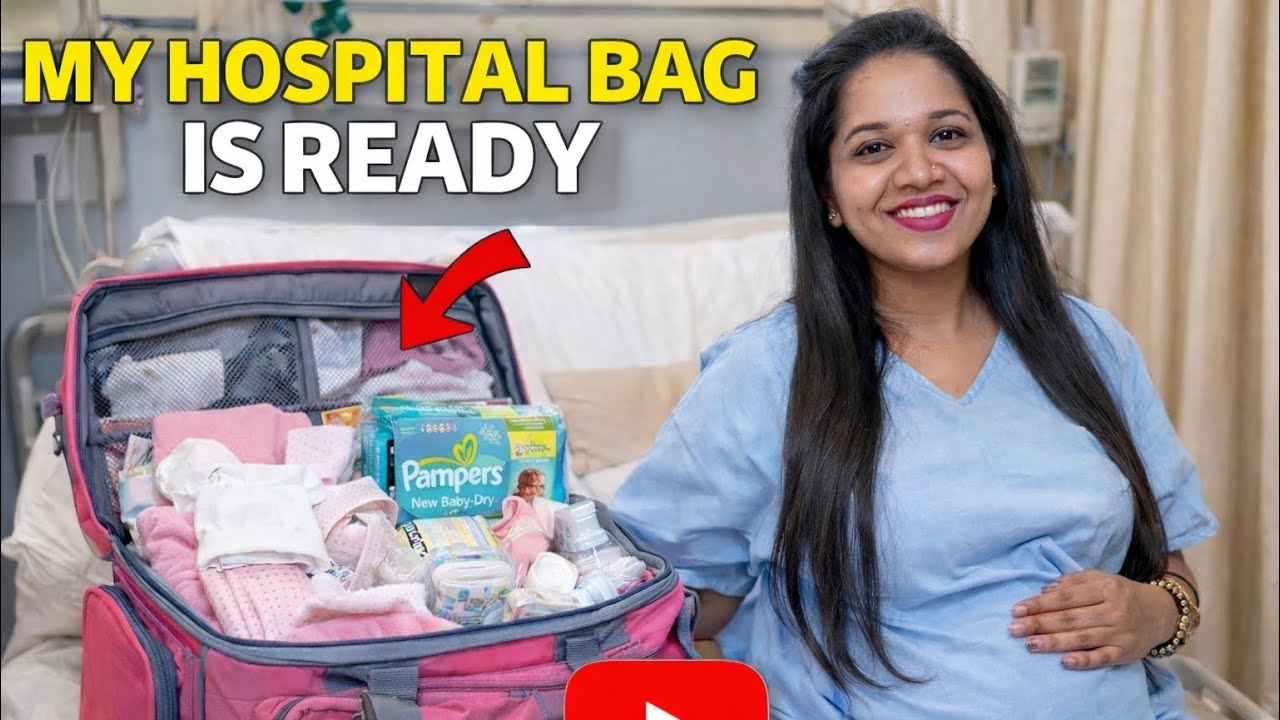 What’s in My Hospital Bag? | Ready for Delivery 👜🍼