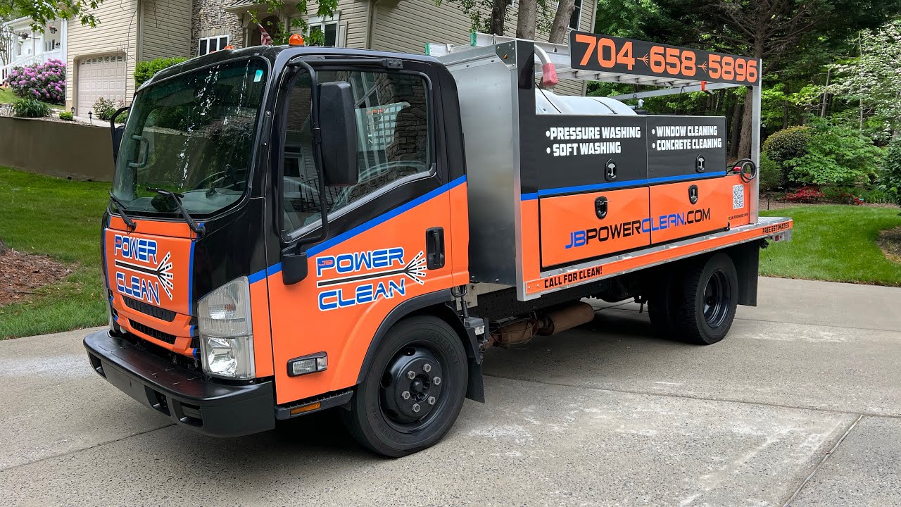 Pressure Wash Truck Walk-Around | Lake Norman Pressure Washing | JB Power Clean Inc.