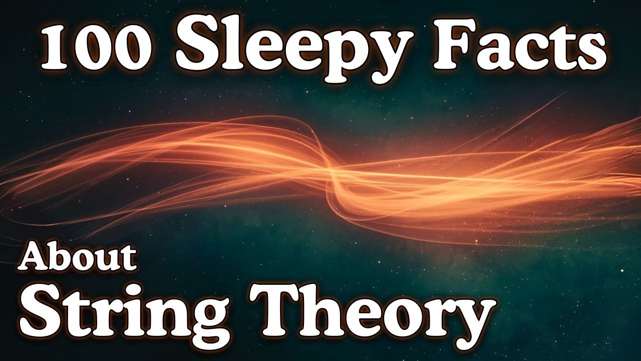 100 Facts About String Theory &mdash; Fall Asleep to Science