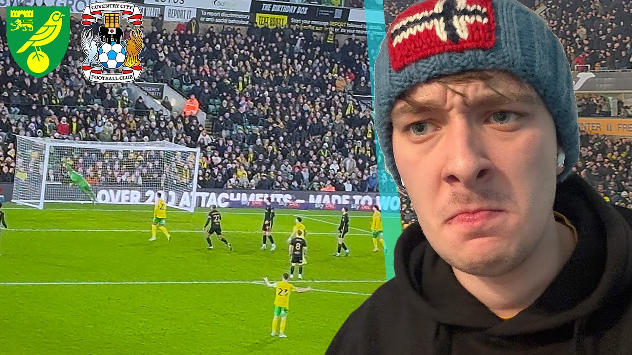 NORWICH CITY’S 90+5 WINNER VS DEFLATED COVENTRY CITY