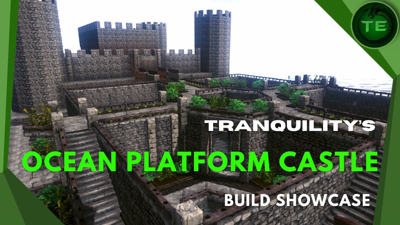 Ark Ultimate Mobile Base | Ocean Platform Castle | Showcase
