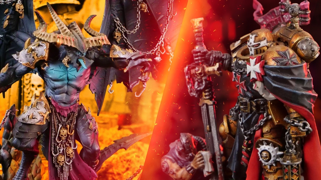 Демоны Хаоса против Черных Храмовников &mdash; Warhammer 40,000, 11-я редакция (краткий формат)