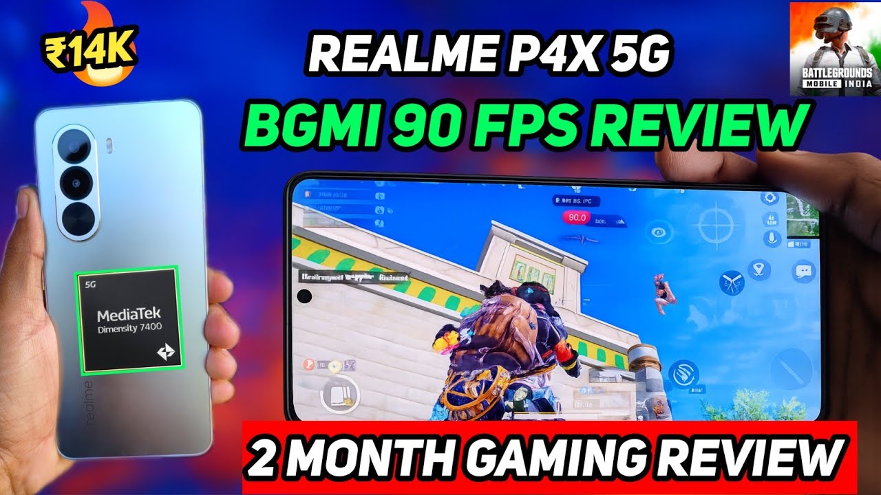 Realme P4x 5g full Gaming Review after 2 months | Performance Review |