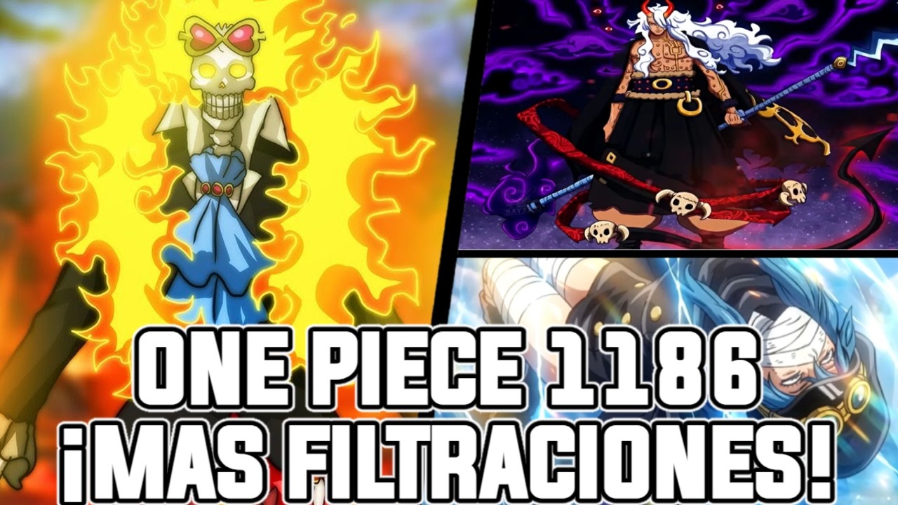 ONE PIECE CAPITULO 1186 (MAS FILTRACIONES) | SE TERMINA EL FLASH BACK Y BROOK ES HUMILLADO POR GUNKO