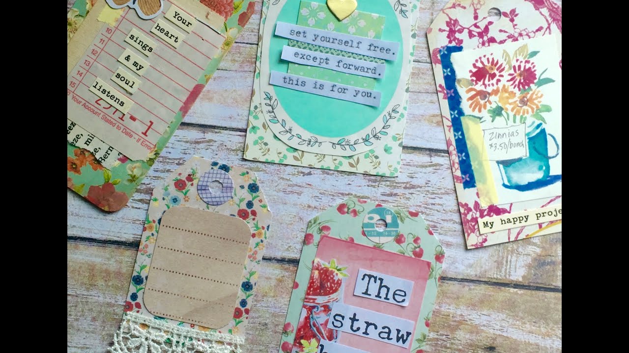 DIY: Creative Paper Tags from Scraps