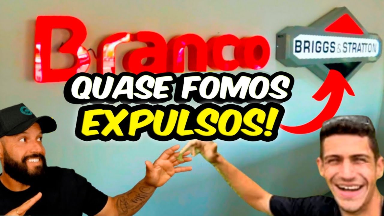 Visitamos a fábrica da Branco - Veja o que aprontamos 😬🤦🏻| Vida de Jardineiro