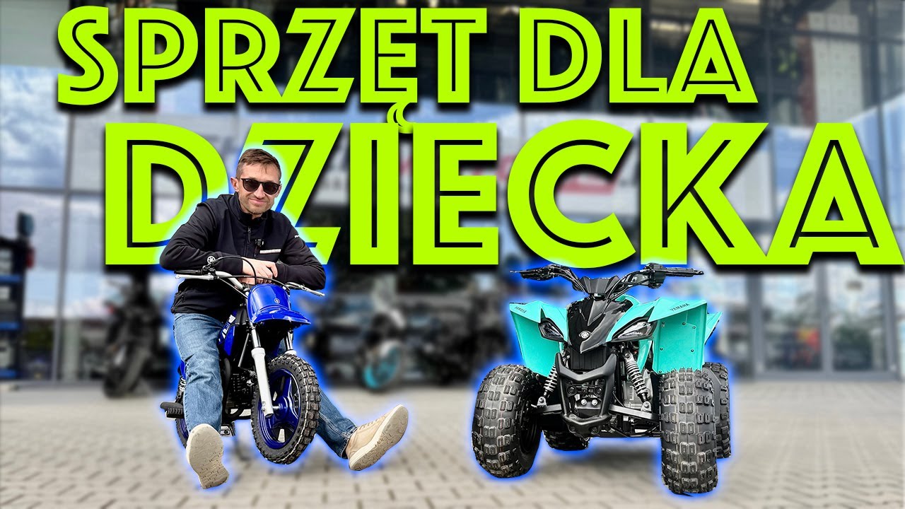 Yamaha PW50 i YFZ50 &ndash; Jaki pierwszy motocykl lub quad dla dziecka?
