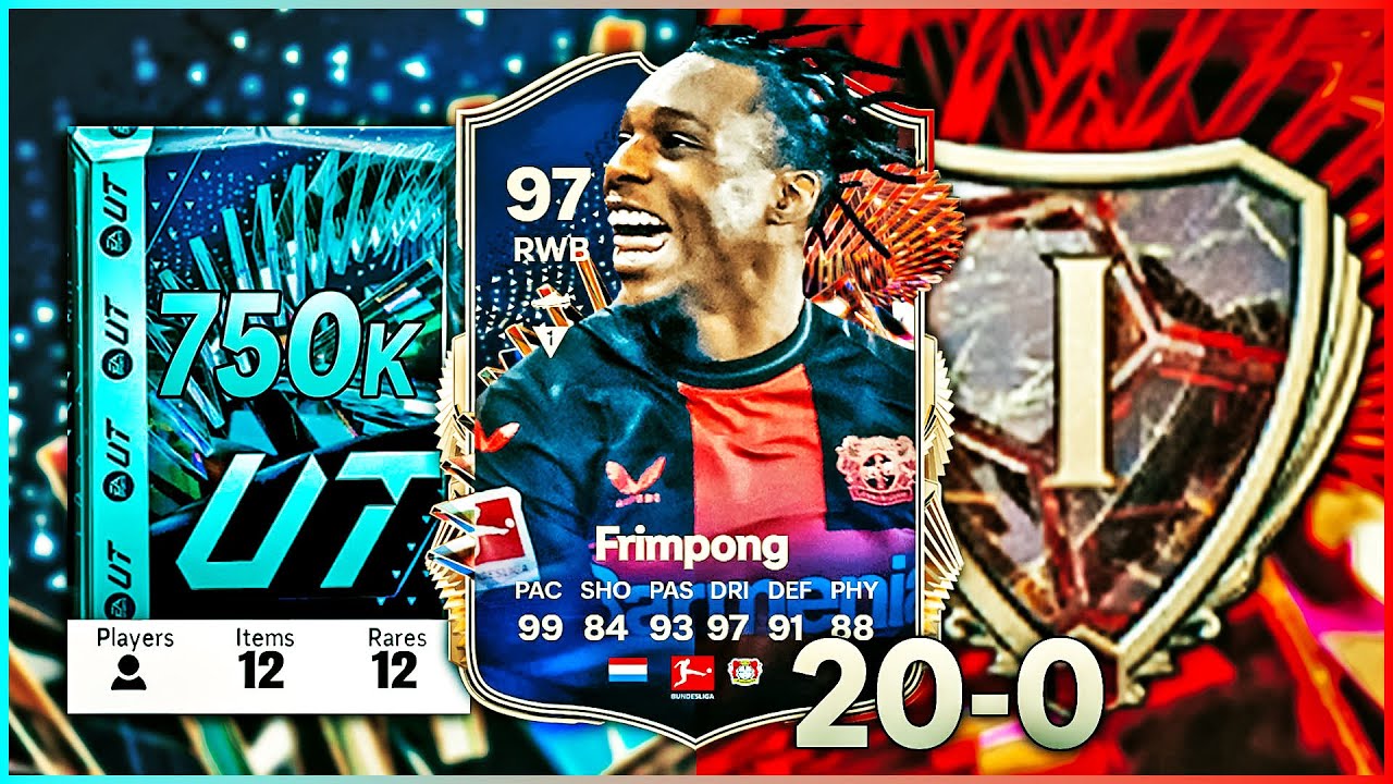20-0 Rank 1 FUT Champs Rewards & 750k Ultimate TOTS Prism Packs