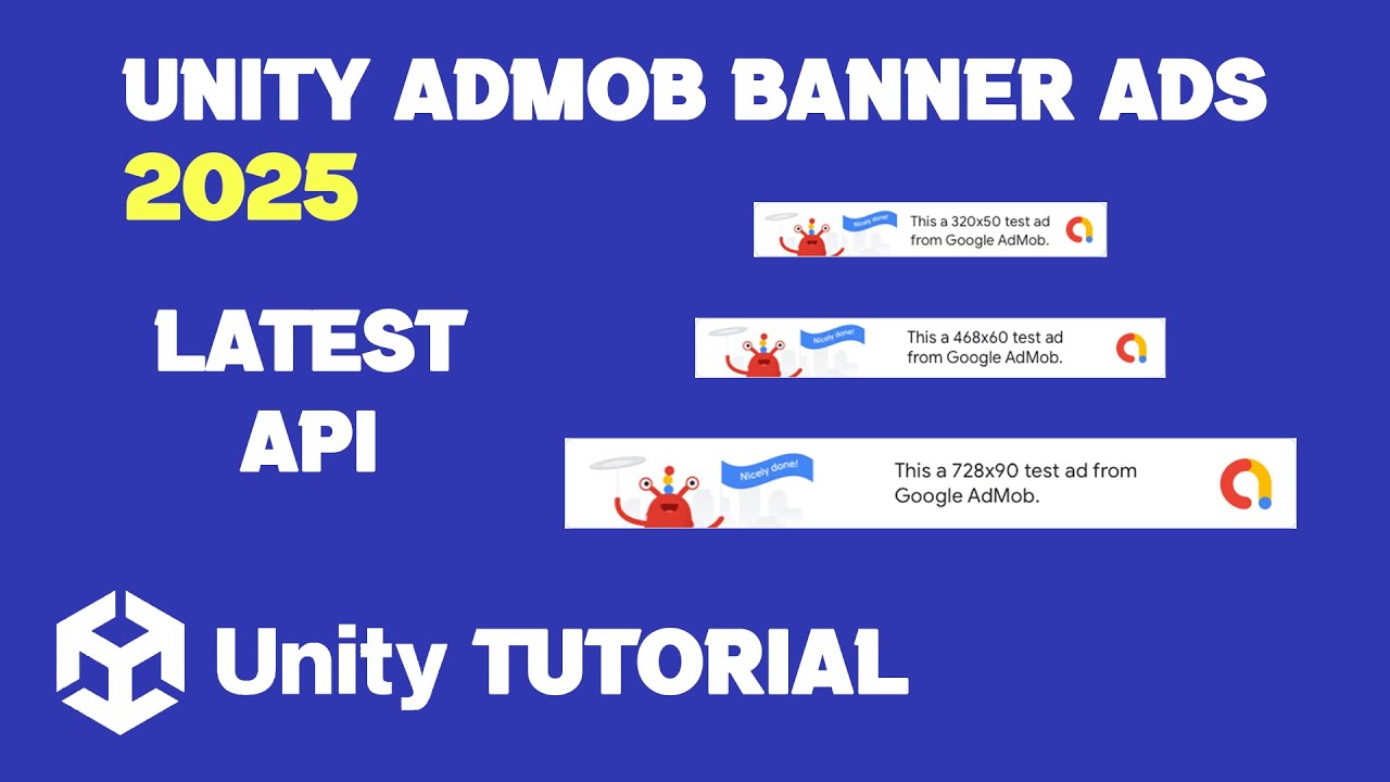 Unity Admob Banner Ads | How To Add Admob Ads In Unity Game | Google Admob Unity Tutorial