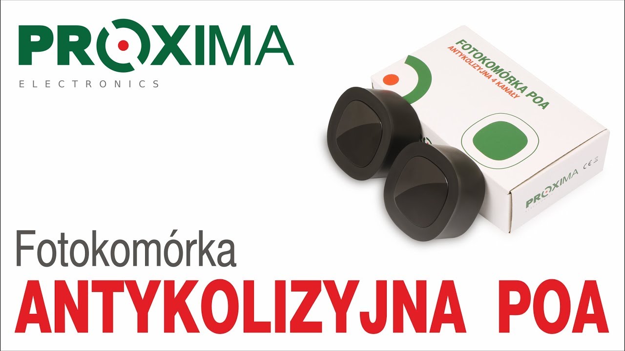 Antykolizyjna fotokomórka POA marki Proxima