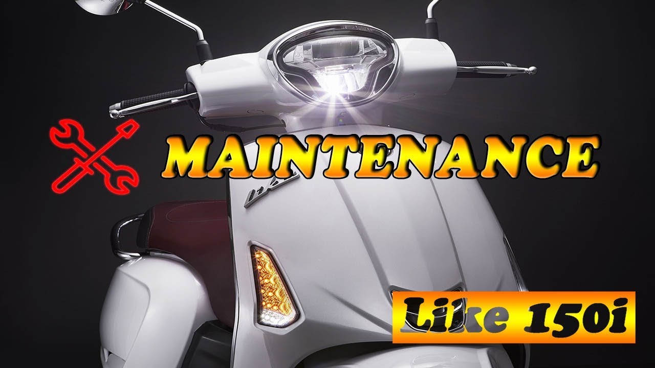 Kymco Like 150i ABS | Maintenance Chart