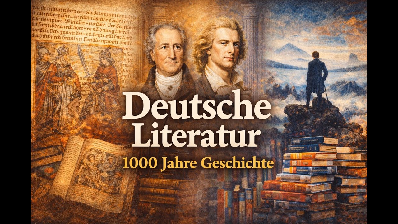 Deutsche Literatur: Von den Heldenliedern bis zur Gegenwart &ndash; Eine Reise durch 1000 Jahre