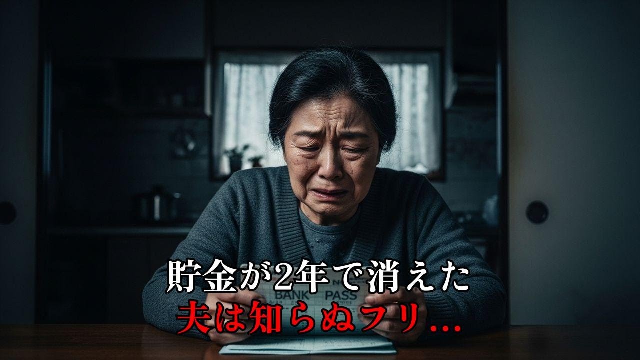 【貯金激減】63歳女性が震えた残酷な一週間。夫は現実逃避、老後破綻の足音