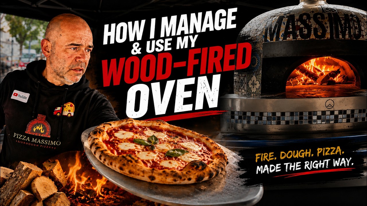 How I use and manage the wood-fired oven