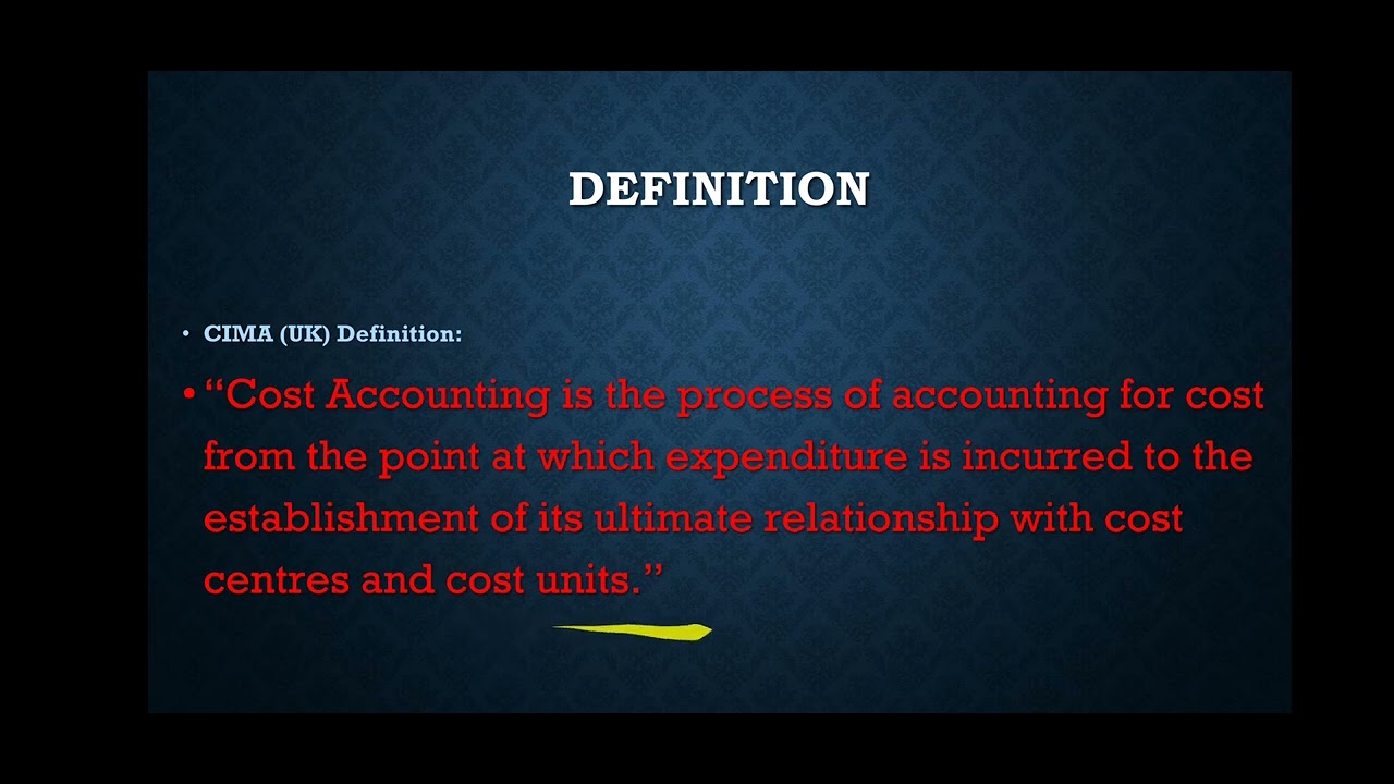 Introduction to Cost Accounting for BBA/B.Com/MBA | PRAKASHINI DIGITAL COMMERCE CLASSES 🚀