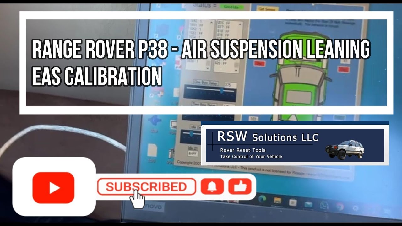 Range Rover P38 EAS Calibration easy DIY