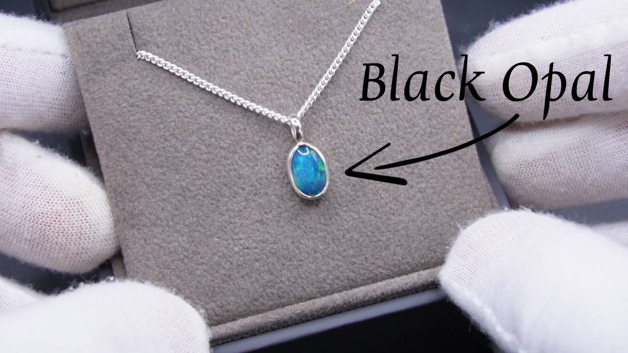 Watch a Black Opal Pendant Get Made