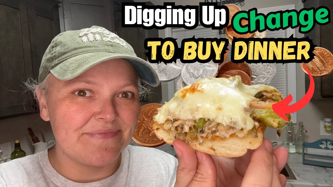 Searching For Change To Buy Dinner || Making It To Pay Day || Broke Budget