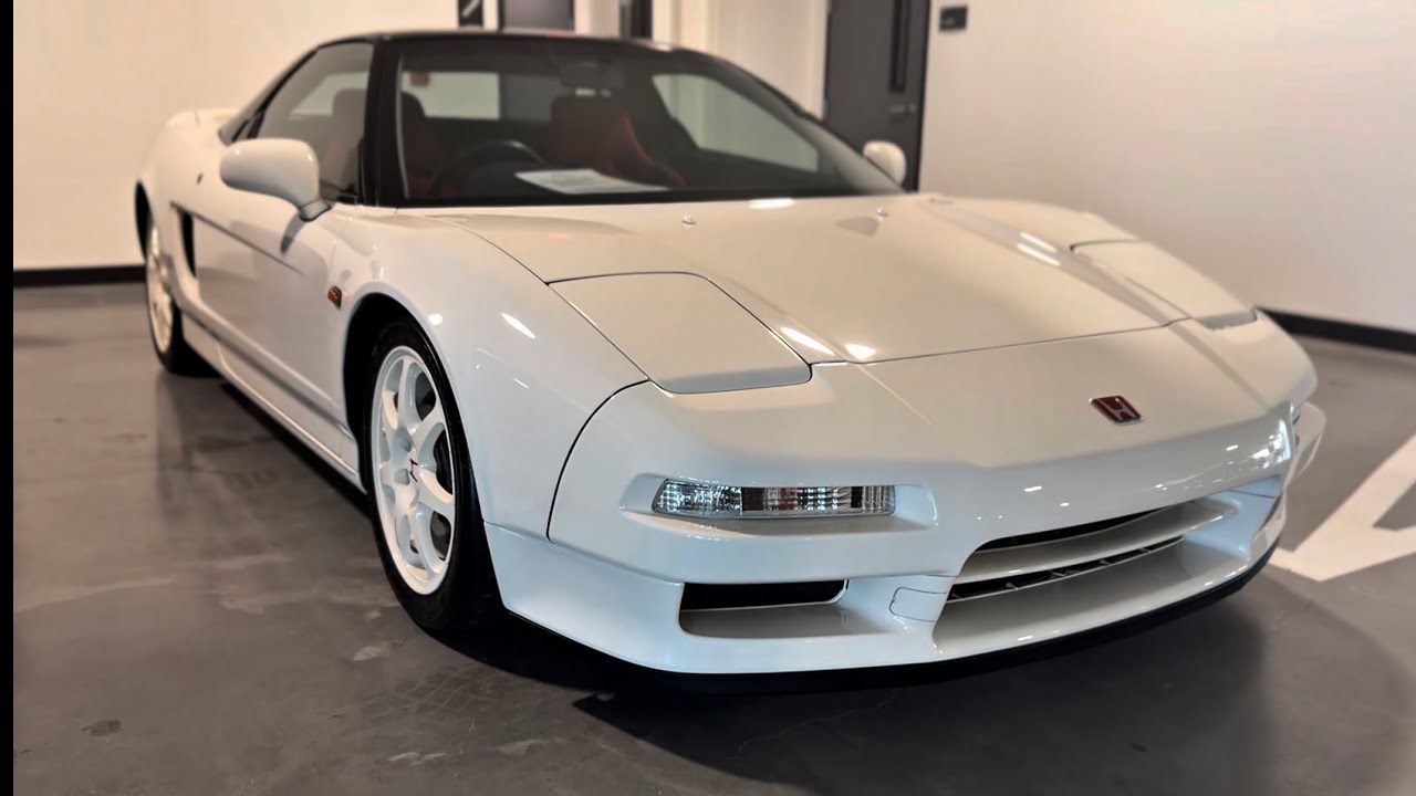 $500,000 EXTREMELY RARE Honda NSX-R 1996 in Championship White! Walkaround & Specs