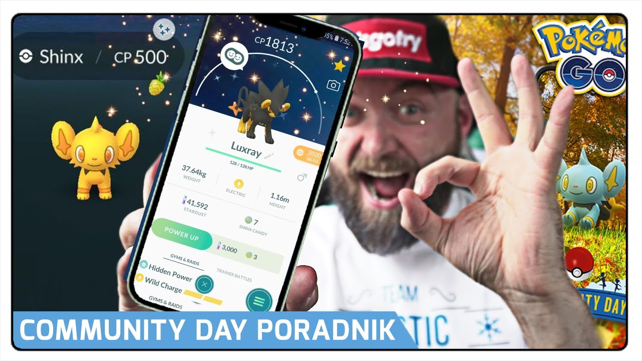 SHINY LUXRAY Z PSYCHIC FANGS JEST DOBRY? SHINY SHINX COMMUNITY DAY! PORADNIK