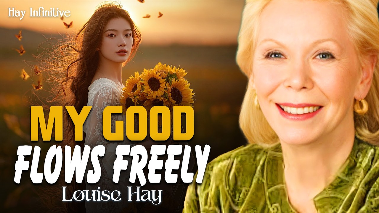 Louise Hay: My Good Flows Freely | When Divine Ideas Move Through You