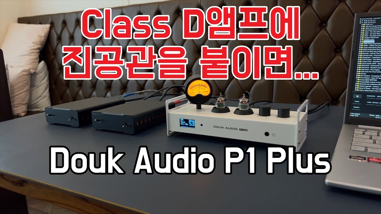 진공관 프리앰프 겸용 DAC - Douk Audio P1 Plus review : class D사운드를 부드럽게 만드는 진공관의 매력