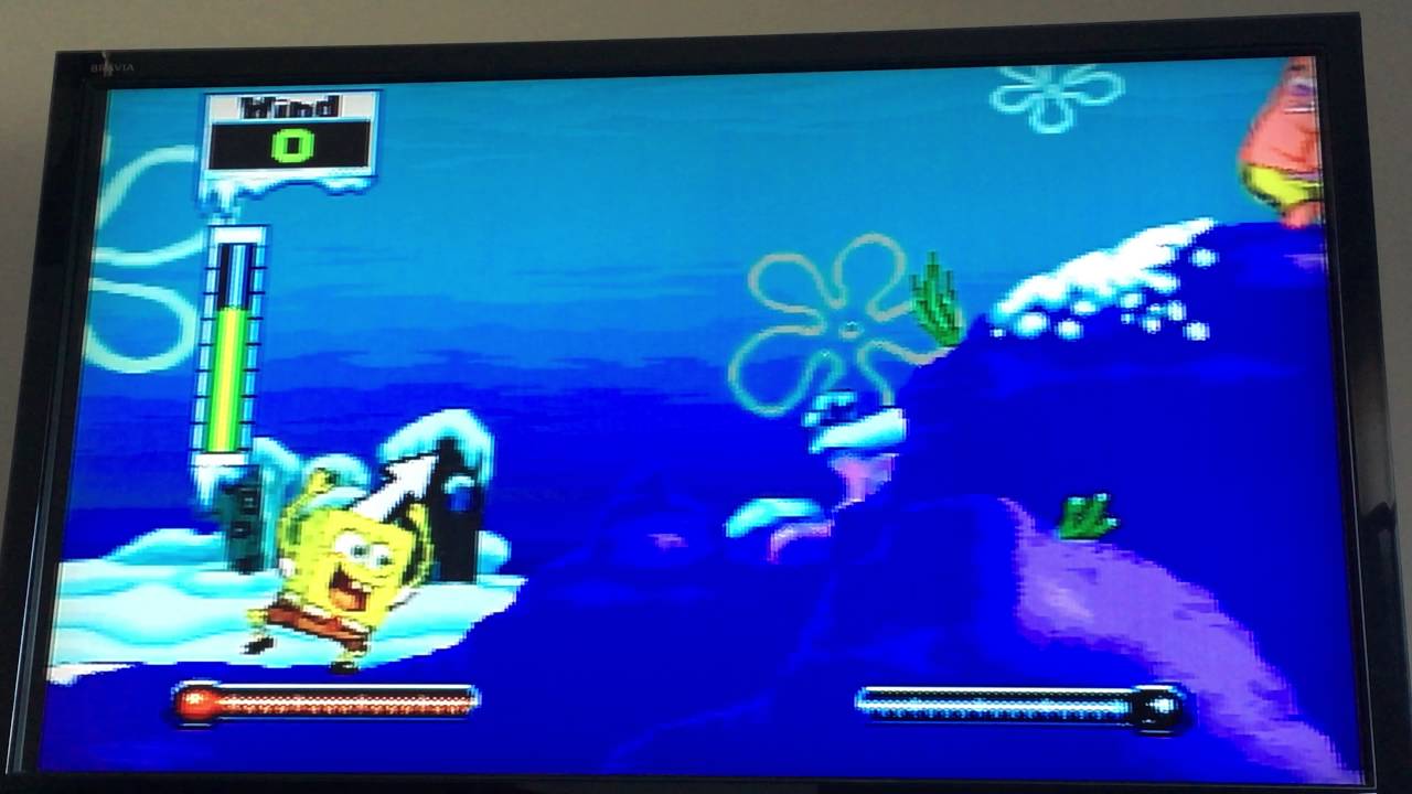SpongeBob SquarePants Plug & Play TV gameplay