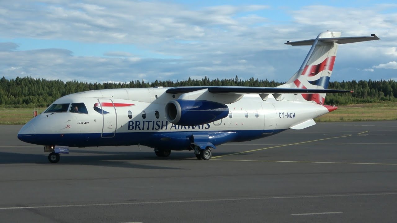 British Airways Dornier 328 Jet at Tampere-Pirkkala