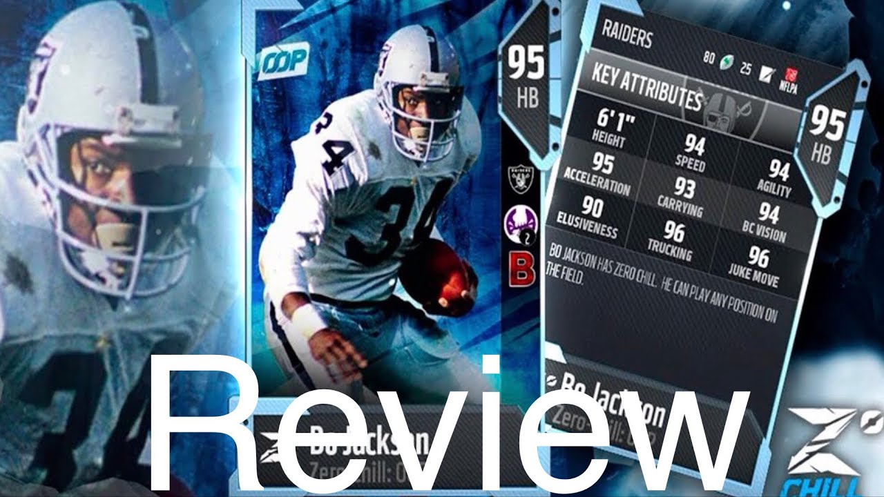 Madden 18|| Bo Jackson HB Review\Montage!!!
