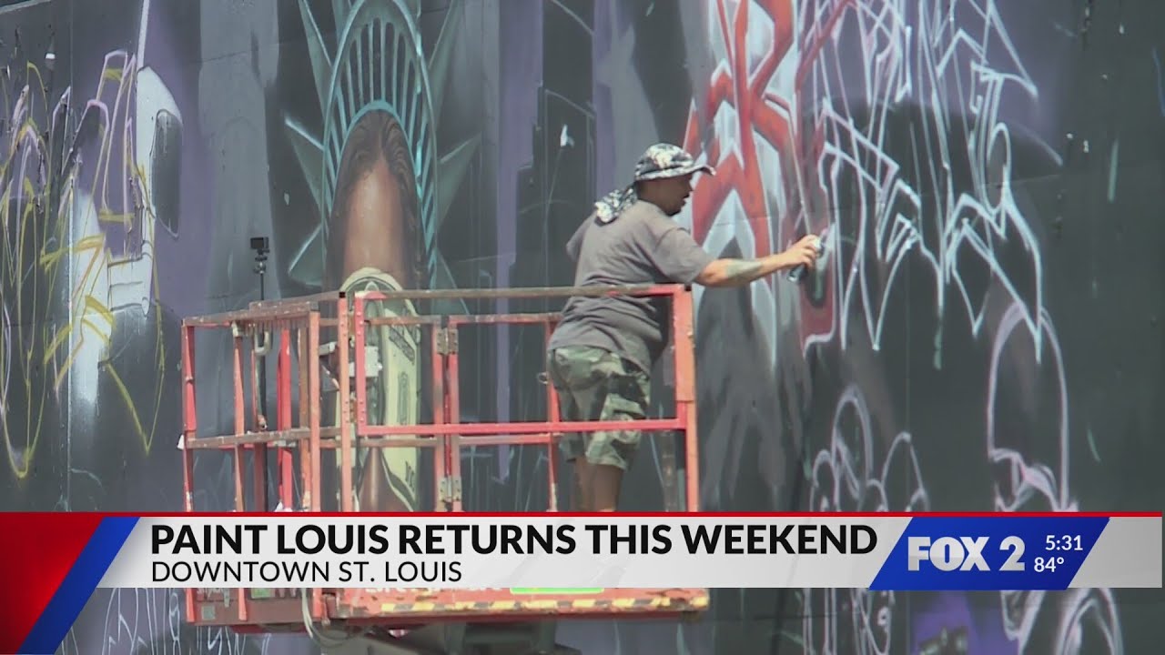 Paint Louis returns to St. Louis Riverfront this weekend