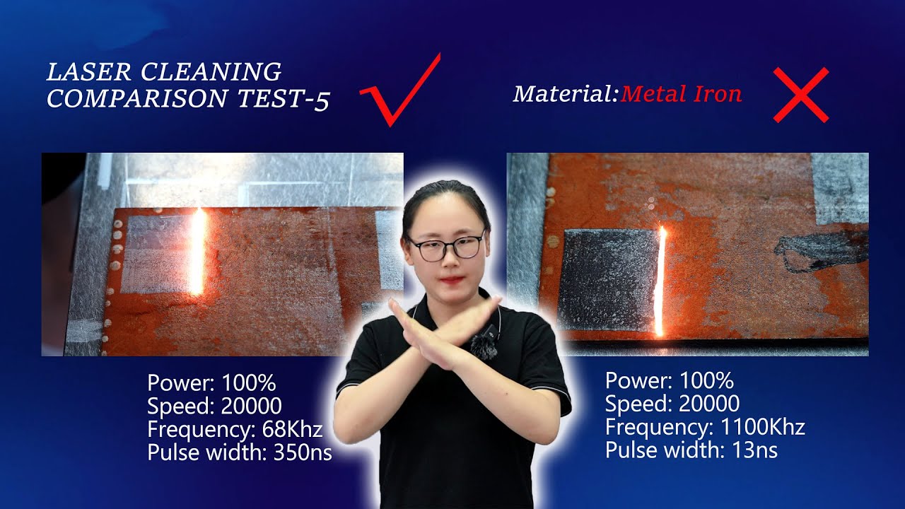 Laser Cleaning Different Materials: Power, Frequency & Tips Explained! 🔍#lasercleaning  #lasertech