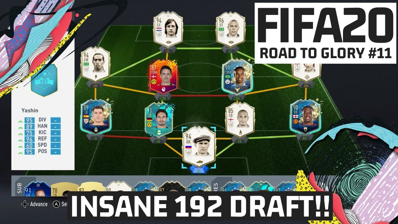 INSANE 192 DRAFT!!- FIFA 20 RTG #11 [Nintendo Switch]