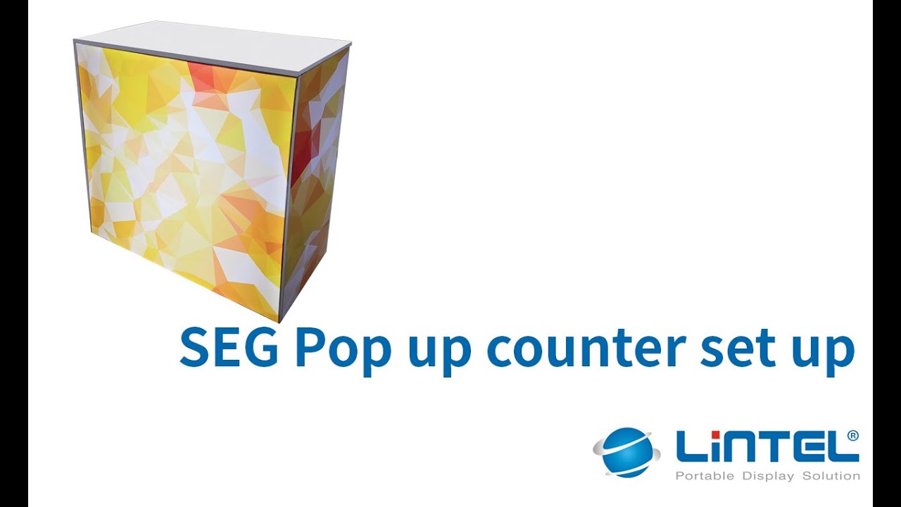 LINTEL SEG backlit Pop Up Counter LT-09B7-A