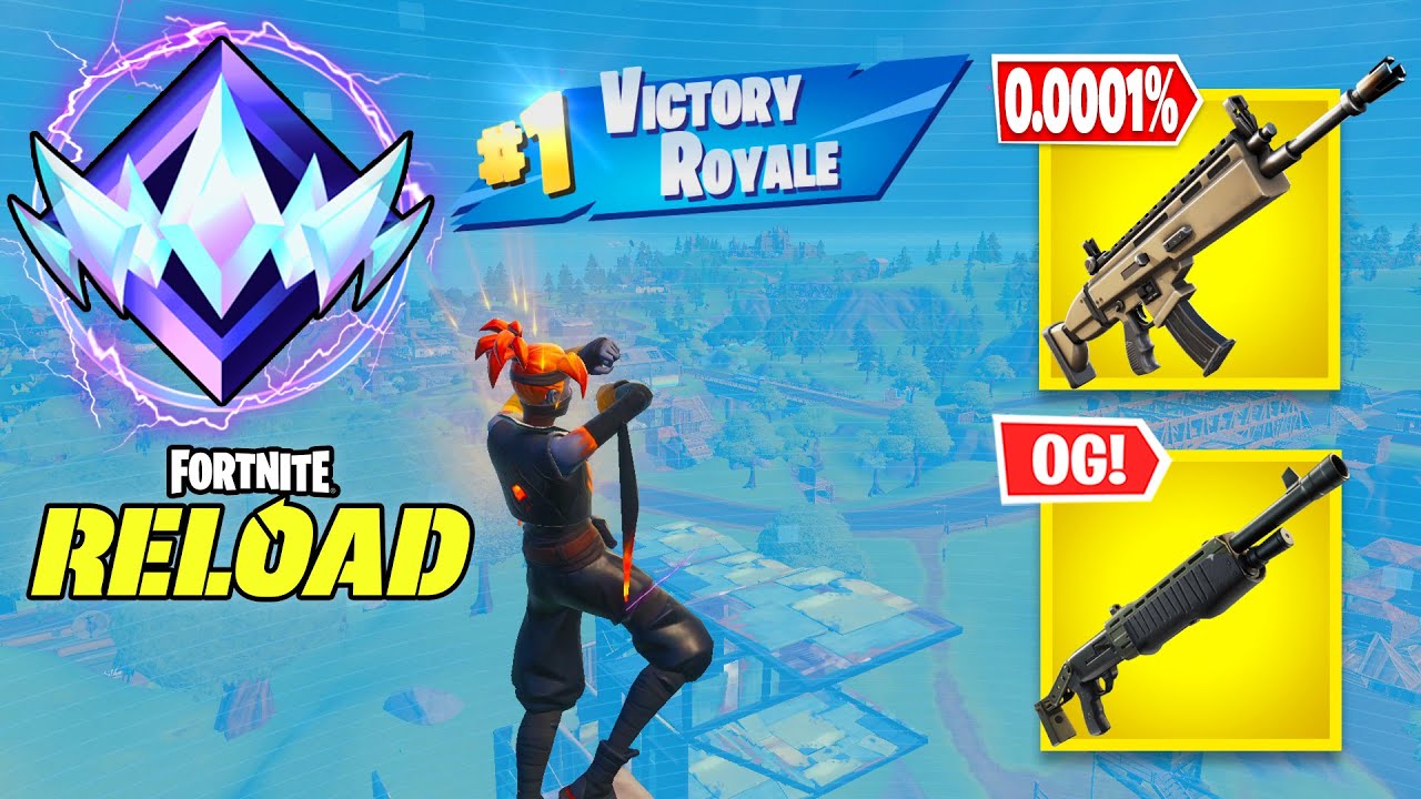 Unranked to Unreal | High Kill Solo Ranked Wins Full Gameplay (Fortnite Reload)