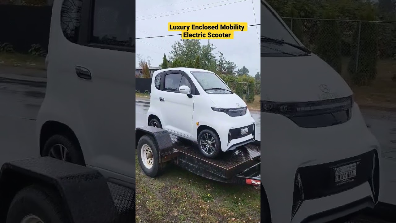 Enclosed Mobility scooter , Rawatron Avion  #electricscooter #Mobility #ebike #Rawatron #surreyebike
