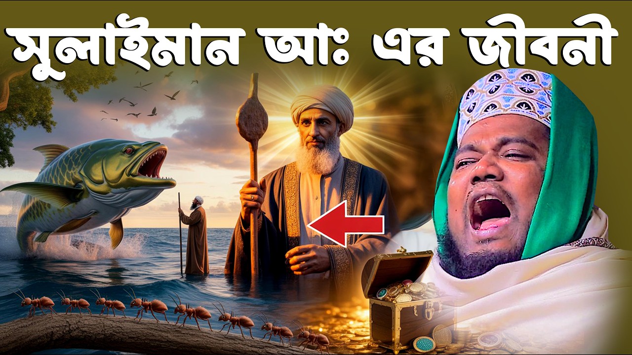 সুলাইমান আঃ এর জীবনী । রুহুল আমিন সিদ্দিকী নতুন ওয়াজ । ruhul amin siddiqui waz 2026