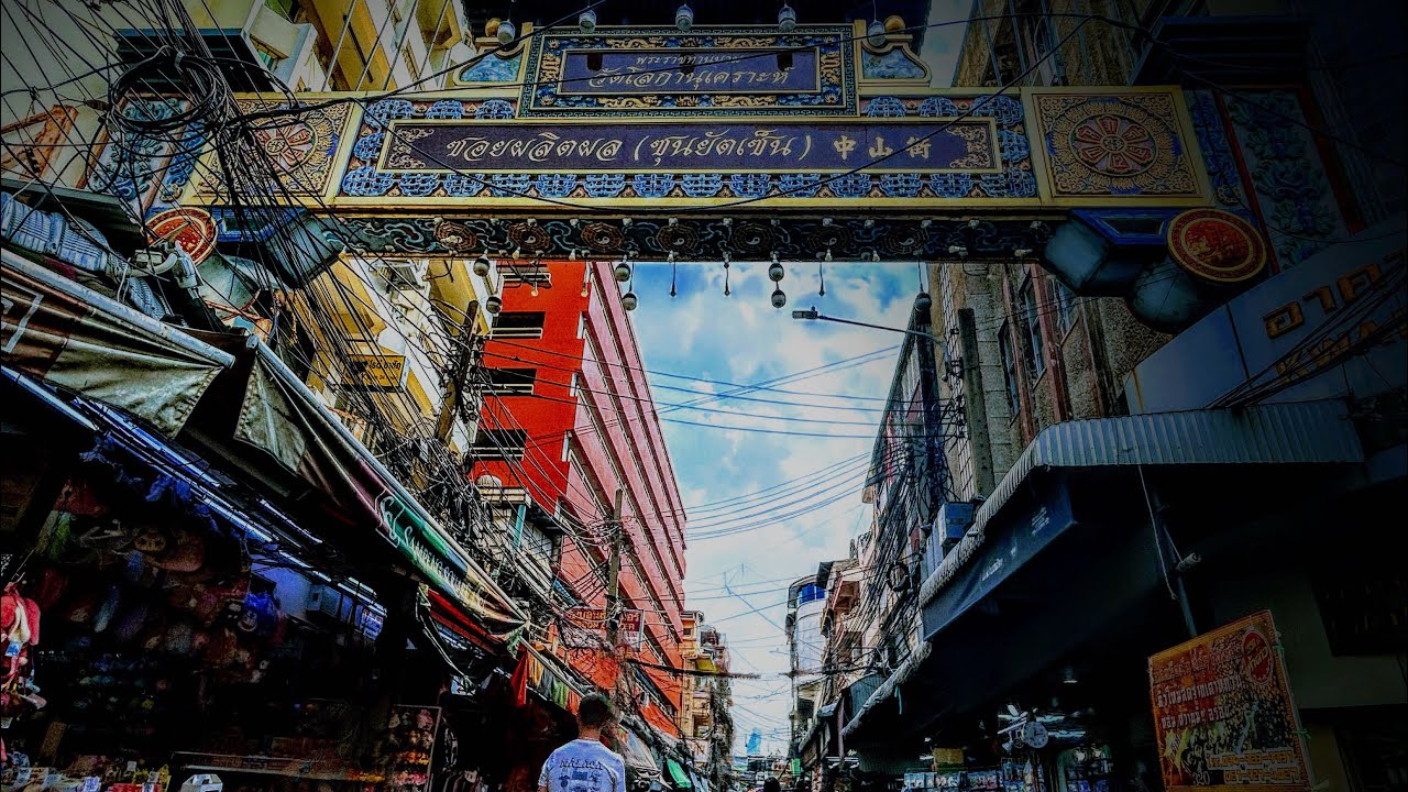 Chinatown, Bangkok, Tailandia (calles internas)