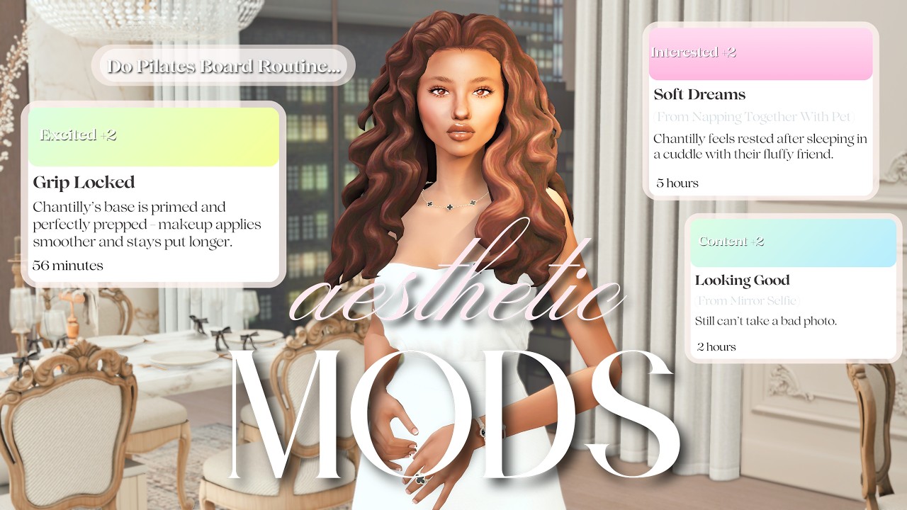 20+ mods for aesthetic and realistic gameplay | the sims 4