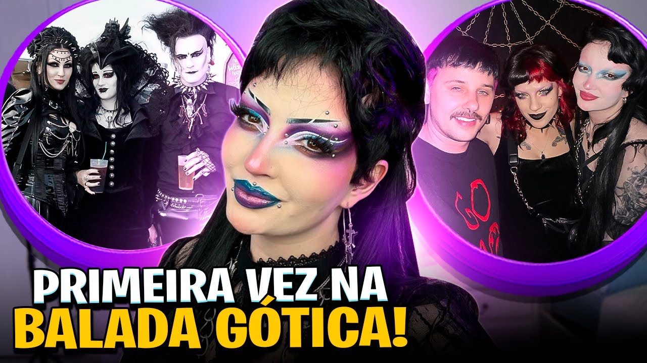 MINHA PRIMEIRA BALADA GÓTICA | VLOG LUNATICS | LUNA HENGEL