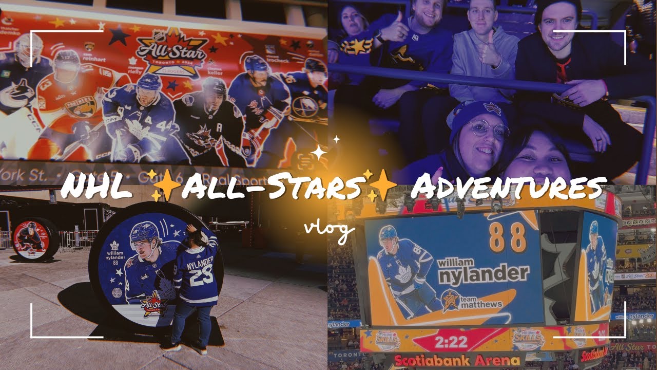TORONTO VLOG | NHL ✨All-Stars✨ Fan Fest & Skills Competition
