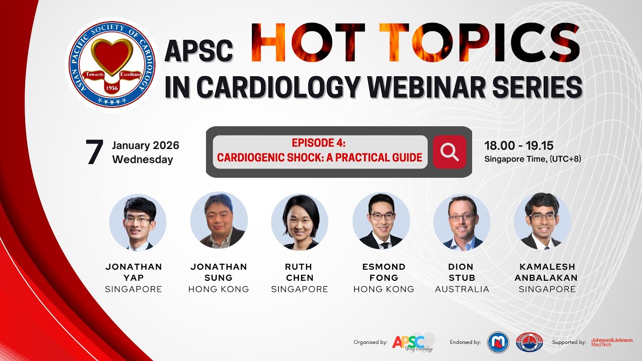 APSC HOT Topics in Cardiology – Episode 4: Cardiogenic Shock: A Practical Guide