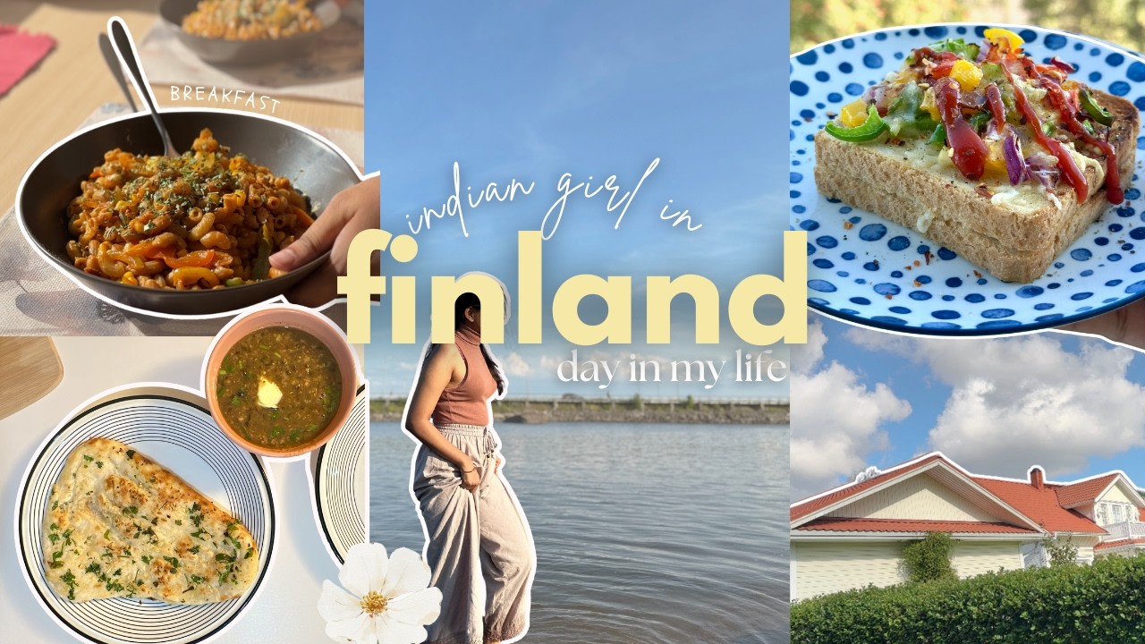 Daily Life in Finland 🇫🇮 | Cozy Sunday Routine + Cooking + Productive Day 🌷 #indianinfinland