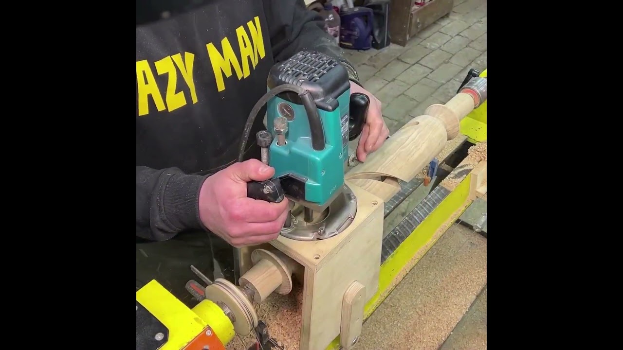 Making a Beautiful Ash TV Stand with Hand-Carved Wooden Spirals