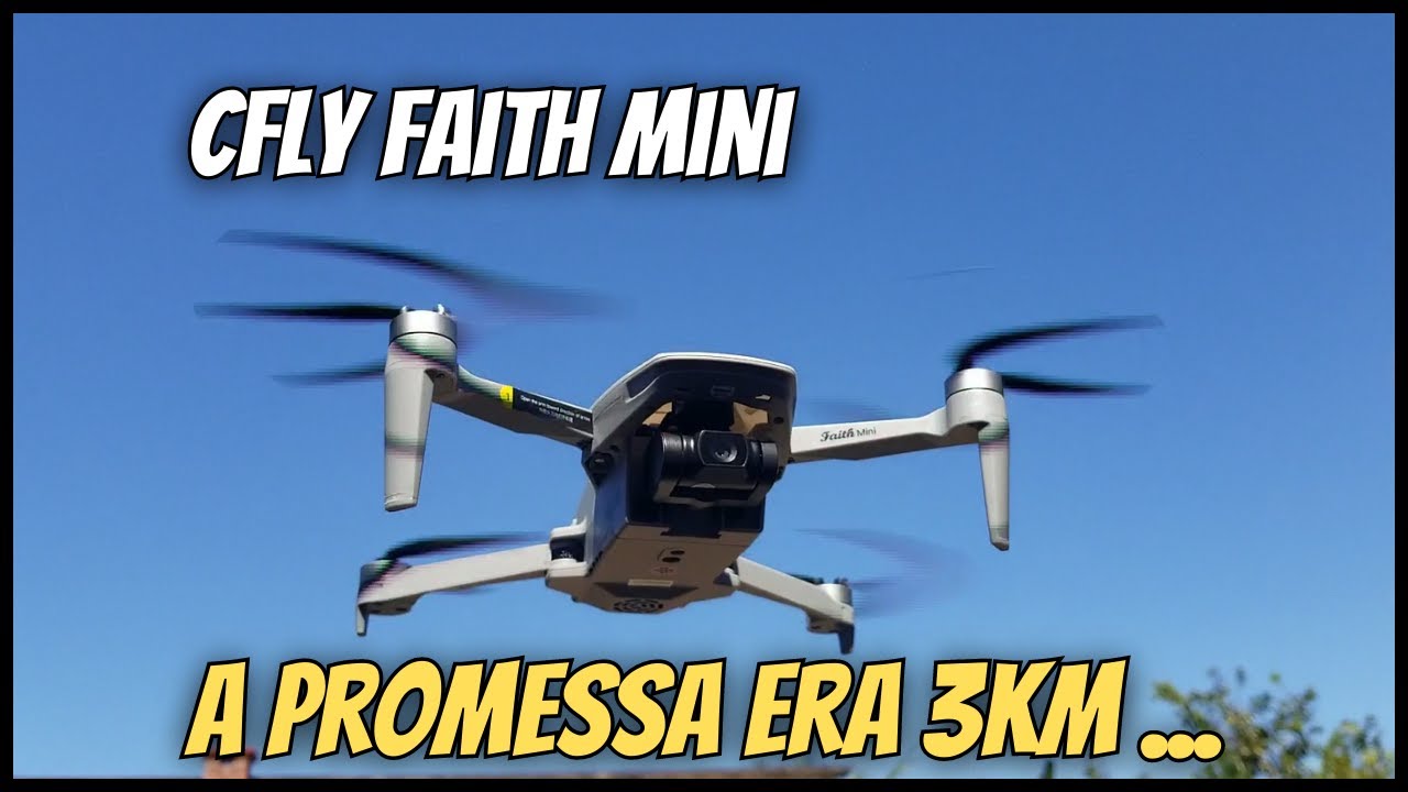 CFLY FAITH MINI VAI A 3KM? FIZ O TESTE DE DISTÂNCIA