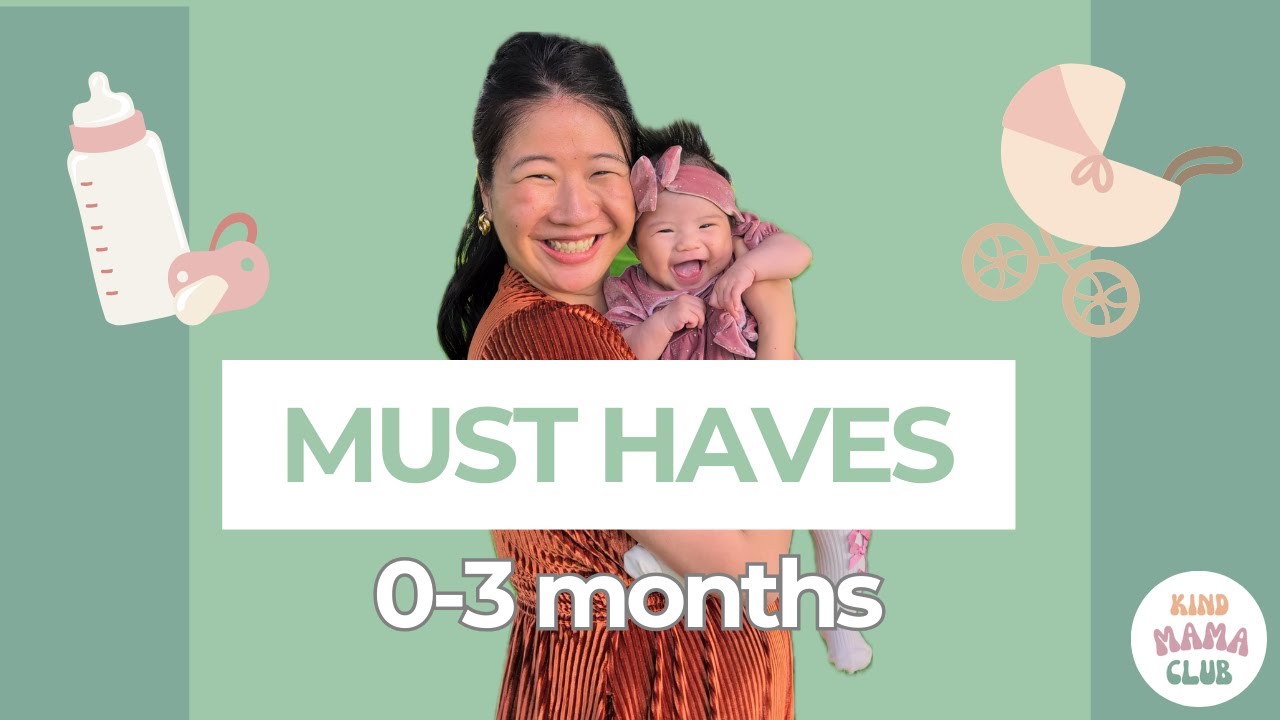 Most Used Baby Items as a First Time Mom 0–3 Months l Put these on your registry!