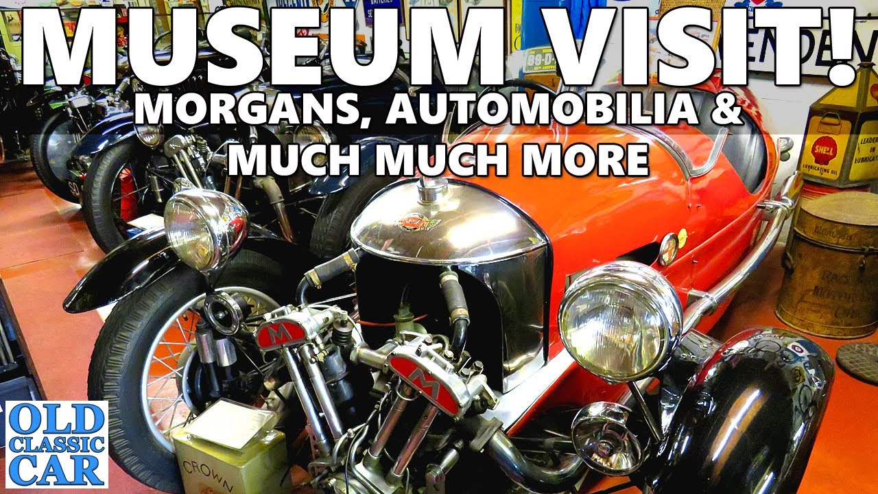 Vintage 3-wheel Morgans, '29 Morris van, Model A & more - a visit to CM Booth Collection car museum