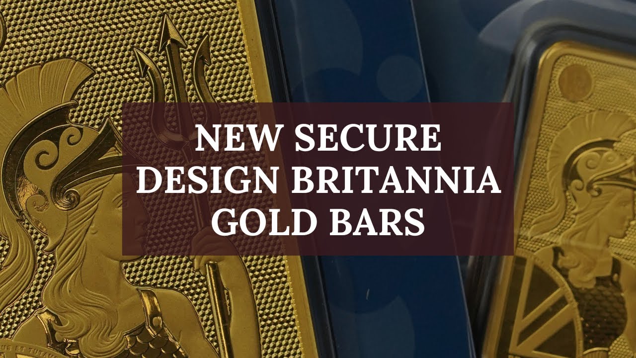 Gold Royal Mint Britannia Bars with Enhanced Security | ATKINSONS BULLION & COINS