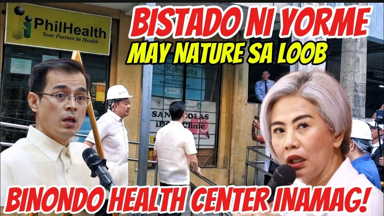 HEALTH CENTER SA BINONDO BISTADO NI YORNE NOONG BAGYO! PINABAYAAN NG DATING ADMINISTRATION 