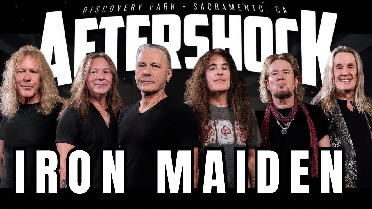 IRON MAIDEN - Full Concert | Aftershock 2024 Live | Discovery Park | Sacramento Ca 10/12/24