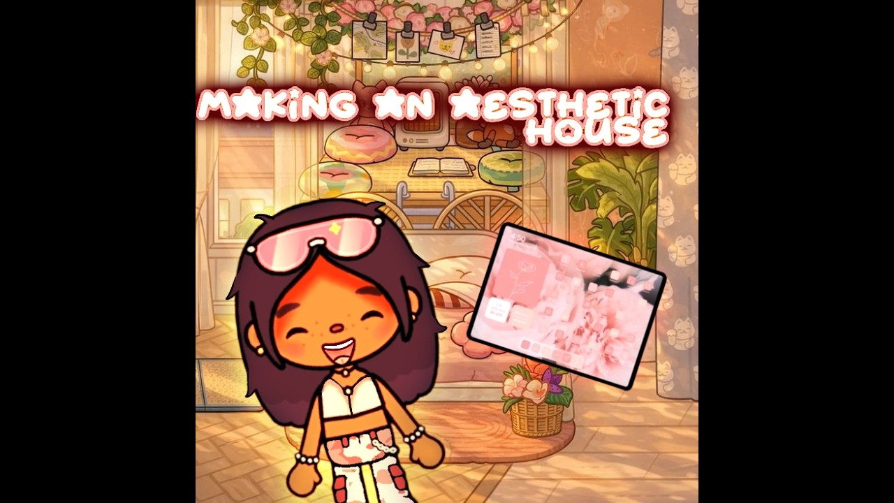 Making an aesthetic house / voiced ♡